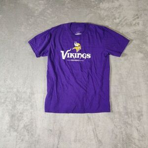 Minnesota Vikings Shirt Boys Large Purple NFL Football‎ Active wear